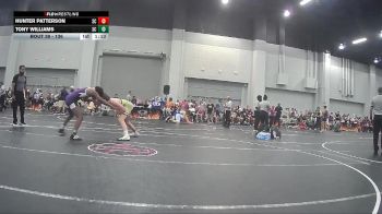 136 lbs Cons. Round 2 - Tony Williams, MBCRD Youth Wrestling Club vs Hunter Patterson, Ohana