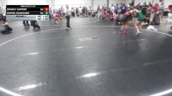 145 lbs Round 1 - Zuhaily Caffery, Central Florida Wrestling vs Sophia Voudouris, River Bluff Gators
