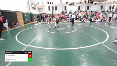 138 lbs Semi To 9th - Miguel Gomes, New Bedford vs Anthony Vieira, Taunton