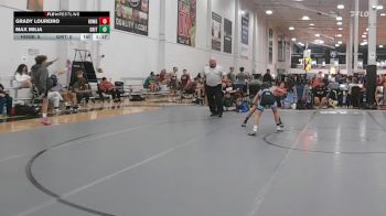 108 lbs Rr Rnd 2 - Grady Loureiro, Homegrown White - HSC vs Max Milia, Grit Mat Club Red - HSC