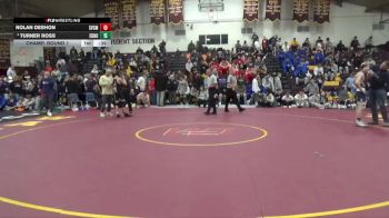 113 lbs Champ. Round 1 - Nolan Deshon, St Vincent-St Mary vs Turner Ross, Edmond North