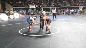 D 2 215 lbs Cons. Round 3 - Joshua Garcia, Caddo Magnet vs Landyn Carpenter, Comeaux