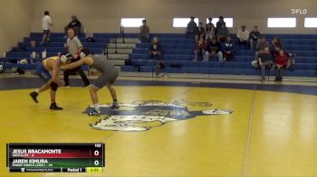 133 lbs Jaren Kimura, Embry-Riddle (Ariz.) vs Jesus Bracamonte, Westcliff