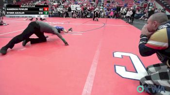 43-46 lbs Semifinal - Kameron Fowler, Maize vs Ryder Aguilar, Newkirk Takedown Club