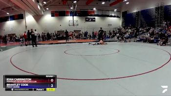 53 lbs Round 2 - Brantley Cook, Prince George vs Ryan Carrington, Powhatan Youth Wrestling Club