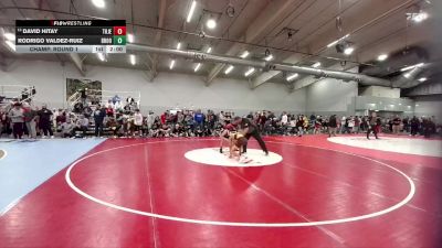 106 lbs Champ. Round 1 - David Hitay, Thomas Jefferson vs Rodrigo Valdez-Ruiz, Broomfield