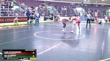 190 lbs Cons. Round 4 - Luke Hockenberry, Bellefonte Area Hs vs Rylan Breidt, Troy Area Hs