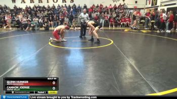 182 lbs Cons. Semi - Cannon Joerge, Wapsie Valley vs Quinn Huinker, South Winneshiek