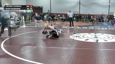 113 lbs Round Of 16 - Anthony Sateriale, Dedham vs Scott Holzworth, Pembroke