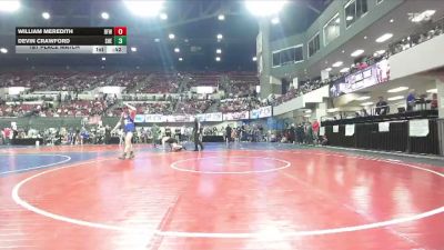 200 lbs 1st Place Match - Devin Crawford, South Hills Electric vs William Meredith, Missoula Wrestling Club