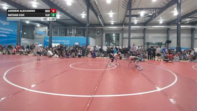 125 lbs Final - Andrew Alexander, Burnham vs Nathan Cox, Claysburg
