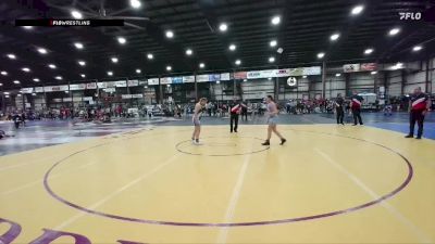 Round 1 - Brynlee Batteiger, Stanley Wrestling Club vs McKenley Baluka, Stillwater Wrestling Club