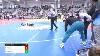 106 lbs Quarterfinal - Teequavious Mills, GA vs Brandon Cynar, VA