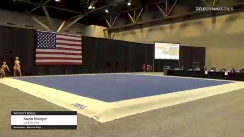 Kayla Moegen - Women's Group, Cal Elite Kids - 2021 USA Gymnastics Championships