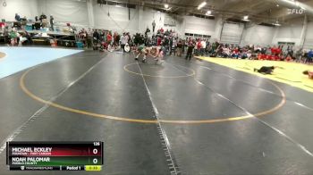 126 lbs Cons. Round 3 - Michael Eckley, Fountain - Fort Carson vs Noah Palomar, Pueblo County