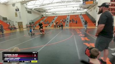 108 lbs Round 3 - Dominic Glass, Cody Wrestling Club vs Jonathan Haney, Powell Wrestling Club