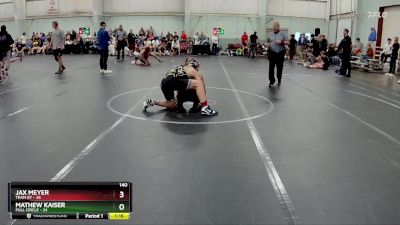 140 lbs Round 1 (8 Team) - Jax Meyer, Team GT vs Mathew Kaiser, Full Circle