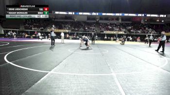 174 lbs Semifinal - Zeke Liescheski, Tarleton State vs Isaiah Morales, Menlo College (NCAA)