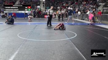 52 lbs Cons. Round 3 - Kreighton Kraft, Wamego vs Ryker Negrette, Maize