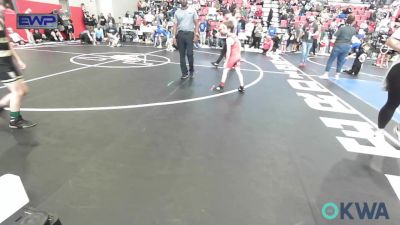 64 lbs Consi Of 4 - Troy Hall, Claremore Wrestling Club vs Conner Woods, Salina Wrestling Club