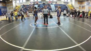 190 lbs Round 5 - Bailey DeVries, Attack vs Gabriel Daniels, Camden County Outsiders