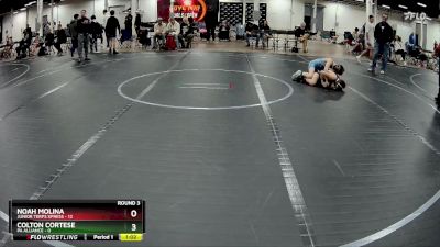 80 lbs Round 3 (4 Team) - Noah Molina, Junior Terps Xpress vs Colton Cortese, PA Alliance