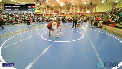 132 lbs Final - Joseph Veloquio, Dark Cloud Wrestling Club vs Zander Dyches, IRONMEN Wrestling Club