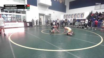 126 lbs Cons. Round 6 - Caden Garriott, South Torrance vs Nickolas Ortiz, Brawley