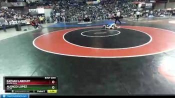 2 lbs Champ. Round 1 - Alonzo Lopez, Selah vs Eathan Labouff, Black Hills