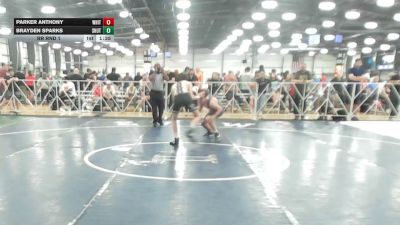 120 lbs Rr Rnd 1 - Parker Anthony, Whitted Trained National Dual Team - HSB vs Brayden Sparks, Team Shutt Whittaker - HSB