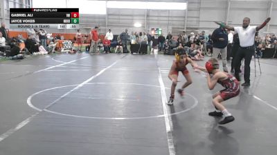 52 lbs Round 5 (6 Team) - Gabriel Ali, Valor Wrestling vs Jayce Vokes, Neighborhood Wrestling
