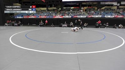 117 lbs Cons. Semi - Grace Lashinsky, Lindsey Wilson vs Cailin Campbell, Grand View