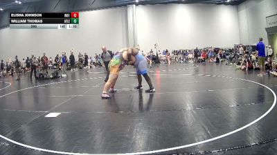 288 lbs Round 5 (8 Team) - William Thomas, MatLife vs Elisha Johnson, Indiana Outlaws