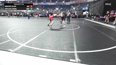 128 lbs 7th Place - Weston Allen, Richmond vs Waylon Logue, Immortal