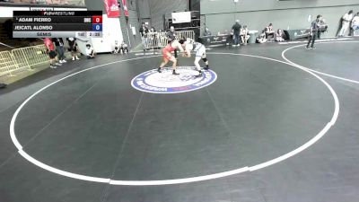 92 kg Semis - Adam Fierro, Driller Wrestling Club vs Jeicatl Alonso