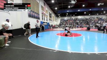 106 Boys Cons. Semi - Nicholas Tuatoo, Olympian vs Jacob Cava, Torrey Pines