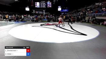 126 lbs Cons 32 #2 - Logan Zimmerman, Nebraska vs Seach Hibler, New Jersey