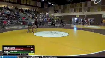 126 lbs Cons. Semi - Brady Warren, California vs Steven Rivas, Lancaster High School Wrestling