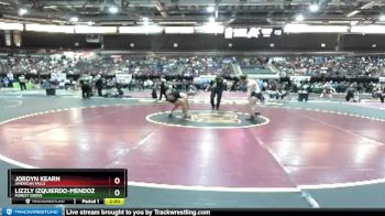 152 lbs Quarterfinal - Lizzly Izquierdo-Mendoza, Forest Grove vs Jordyn Kearn, American Falls