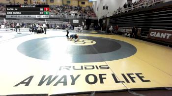 132 lbs Round Of 64 - Zach Lim, The Roxbury Latin School vs Aito Omura, Blue Ridge School