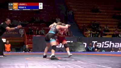 62 kg Lauren Louive, USA vs Viktoria Vesso, EST