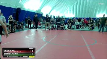80 lbs Round 1 (8 Team) - Jacob Puma, Neighborhood Wrestling vs Hudson Juarez, Ohio Gold 10k
