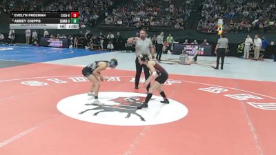 Quarterfinal - Evelyn Freeman, Cedar Catholic vs Abbey Chipps, Summerland