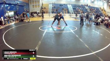 175 lbs Round 5 (8 Team) - Julio Menoyo, Longwood WC vs Breyen Rodriguez, SOWA / HWC BLUE