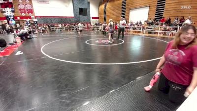 129-141 lbs Quarterfinal - Briar Lahoe, Thermopolis Middle School vs Maeve Morris, Dean Morgan