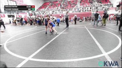58 lbs Round Of 16 - Lincoln Hayes, Carl Albert vs Tucker Thomas, Smith Wrestling Academy