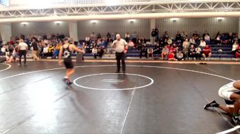 125 lbs Champ. Round 2 - Malakai Nowlin, Otero Junior College vs Gabe Lujan, Concordia (Neb.)