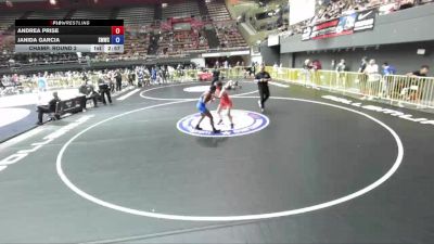 57-59 kg Champ. Round 1 - Andrea Prise vs Janida Garcia, Swamp Monsters Wrestling Club