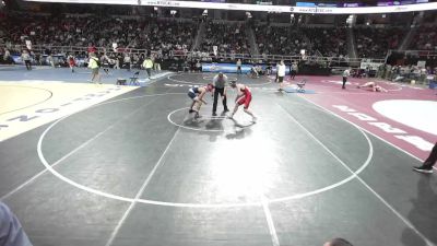 II-144 lbs Semifinal - Gavin Mangano, Shoreham Wading River vs Evan Sheils, Lansing