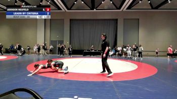 95 lbs Champ. Round 1 - Addison Neufeld, FL vs Laura Ayala, GA